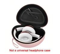 Étui de transport portable rigide, compatible avec Be/A/T/S/Solo 4/Studio Pro/Solo3/Studio3/Solo2/Solo Pro Casques Bluetooth (Étui seulement) UnicoloreEVA