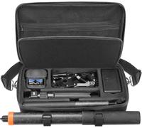 Étui De Transport Pour Accessoires Dji Osmo 360,Sac De Voyage Portable En Nylon Pour Caméra D'Action Osmo360 Avec Bandoulière Pour Perche À Selfie De 2,5 M 2,5 M (Noir)