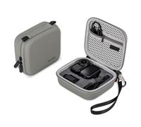Étui de transport pour appareil photo DJI Osmo Nano - Organiseur en polyuréthane - Mini sac de rangement - Boîte portable de voyage - Housse de protection antichoc avec dragonne et crochet