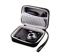 Étui de transport pour appareil photo numérique AbergBest 21 Mega Pixels LCD 2,7" rechargeable HD/pour Kodak Pixpro/pour Canon PowerShot ELPH 180/190/pour Sony DSCW800/DSCW830/pour VAHOIALD FHD 1080P