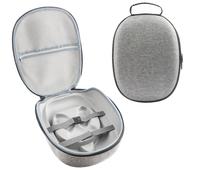 Étui de transport pour casque Meta Quest 3 VR, sac de rangement de voyage pour accessoires Meta Quest 3, coque rigide en EVA antichoc avec sangles de contrôleur, étui portable