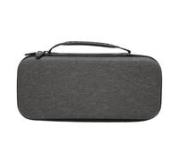Étui de Transport pour Console Portable, Coque Rigide de Rangement intégrée, Support de Fente pour Carte, Sac de Voyage de Protection avec poignée pour Steam Deck (Gris foncé)