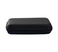 Étui de transport pour console portable en PU, compatible avec | Ouverture à clapet pour un accès direct, poche intérieure en filet et sangle de retenue, format de rangement prêt à