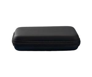 Étui de transport pour console portable en PU, compatible avec | Ouverture à clapet pour un accès direct, poche intérieure en filet et sangle de retenue, format de rangement prêt à