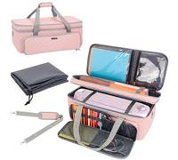 Étui de transport pour Cricut Maker 4, Maker 3, Explore 4, Explore 3 | Sac fourre-tout double couche avec housse anti-poussière, organiseur de rangement pour machine Cricut