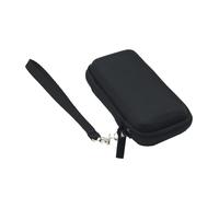 Étui de transport pour disque dur P40 noir - Boîtier de protection pour SSD - Double fermeture éclair - Pour jeux sur PC
