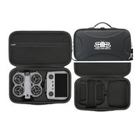 Étui de transport pour DJI Neo 2, étui de voyage rigide portable en polyuréthane avec bandoulière pour Neo 2 Fly More Combo, télécommande RC-N3, concentrateur de chargeur de batterie et accessoires