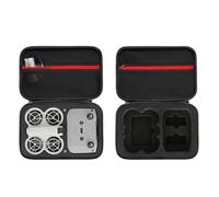 Étui de transport pour DJI Neo Portable EVA Storage Travel Hard Case Sac de protection pour DJI Neo Fly More Combo Accessoires Compatible avec télécommande RC-N3 Hub de charge à deux batteries (noir)