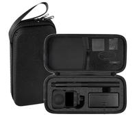 Étui de transport pour DJI Osmo 360, sac de rangement à coque rigide, étui de transport étanche pour accessoires DJI Osmo 360, mini sac de caméra d'action portable avec dragonne, Noir , Étui de