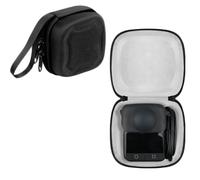 Étui de transport pour DJI Osmo 360, sac de rangement à coque rigide, étui de transport étanche pour accessoires DJI Osmo 360, mini sac de caméra d'action portable avec dragonne, Noir , Étui de