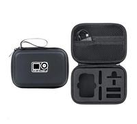 Étui de transport pour DJI Osmo Action 6 Creator Bundle, coque rigide en polyuréthane, sac de rangement de voyage, boîte de protection pour accessoires d'appareil photo Action6, Noir avec motif, Étui