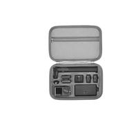 Étui de transport pour DJI Osmo Action 6 Enhanced Combo, étui rigide de voyage sac à bandoulière pour appareil photo DJI Osmo Action6, tige d'extension, chargeur de batterie et accessoires, gris