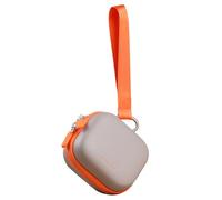 Étui de transport pour DJI Osmo Action 6, sac de rangement rigide avec sangle élastique, housse en EVA anti-éclaboussures avec dragonne intégrée pour accessoires de vlogging, gris, Unisexe