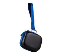 Étui de transport pour DJI Osmo Action 6, sac de rangement rigide avec sangle élastique, housse en EVA anti-éclaboussures avec dragonne intégrée pour accessoires de vlogging, Noir , Unisexe