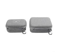 Étui de Transport pour DJI pour mini 5 Pro avec Housse Télécommande - Rigide Anti-choc en Nylon, Protection Intérieure Douce, pour accessoire de Compact 18x8x12cm(Host Bag + RC2 Bag)