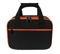 Étui de transport pour équipement de test électrique et outils de réparation à domicile, détecteur de disjoncteurs, kit de test de sortie GFCI Sac de voyage Sac de voyage Pince compteur pochette