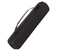 Étui de transport pour flûte - Pochette en EVA haute densité résistante aux chocs - Sac de transport plat pour coiffeur - Pour amateurs de musique, enregistreurs de femmes, voyageurs, Noir , Refer to
