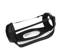 Étui de transport pour haut-parleur JBL pour Boombox 3 - Sac de rangement robuste à coque rigide avec bandoulière réglable - Équipement de protection portable 48 x 20 cm (noir)