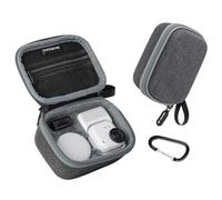 Étui de transport pour Insta360 Go Ultra Standard, sac de rangement, organiseur de voyage portable, boîte de protection avec mousqueton pour appareil photo, clip magnétique, pendentif magnétique et