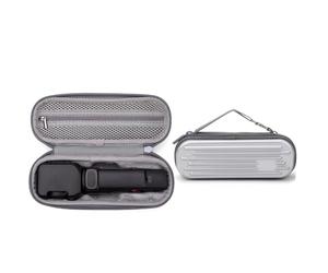 Étui de transport pour Insta360 Luna Ultra, étui rigide de voyage étanche avec sangle de transport et poche en maille pour accessoires Luna Ultra Creator, Sans bretelles Argenté, Étui de transport