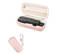 Étui de transport pour Insta360 Luna Ultra Portable PU Sac de Rangement Sac de Rangement Résistant aux Chocs et Anti-Chute Boîte de Protection avec Dragonne, rose, Non
