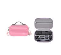Étui de transport pour Insta360 Luna Ultra, sac de rangement portable à coque rigide, résistant aux chocs et aux chutes, étui de protection pour Luna Ultra Creator Bundle Accessoires, rose, Étui de