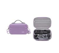 Étui de transport pour Insta360 Luna Ultra, sac de rangement portable à coque rigide, résistant aux chocs et aux chutes, étui de protection pour Luna Ultra Creator Bundle Accessoires, violet, Étui de