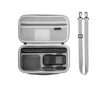 Étui de transport pour Insta360 X4 Air standard, sac de rangement de grande capacité, housse de protection rigide, organiseur portable avec bandoulière, 26,2 x 13,1 x 8,1 cm