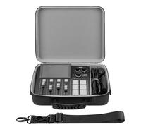 Étui de Transport pour Interface Audio Geekria, Compatible avec RØDE RØDECaster Duo, Sac de Voyage Rigide en EVA (Gris foncé)
