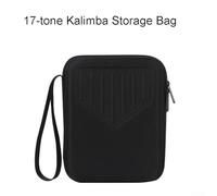 Étui de transport pour kalimba avec grand espace pour accessoires, matériau EVA étanche pour un transport sûr (pour 17 clés)