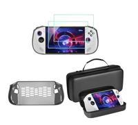 Étui de transport pour Lenovo Legion Go S - Coque rigide en EVA résistant aux chocs avec protection résistante à l'eau, ajustement personnalisé pour console portable Legion Go et accessoires, design