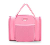 Étui de transport pour Little Tikes Story Dream Machine avec sangle et compartiments - Sac de transport résistant à l'eau pour livres d'histoires, rose, 11.42x11.42x9.02(inch), Décontracté