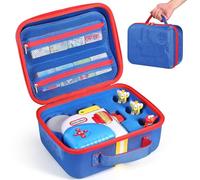 Étui de transport pour livres Little Tikes Story Dream Machine de démarrage, étui de protection rigide pour jeu audio en temps d'histoire, collection de personnages Real for Littles, bleu (boîte