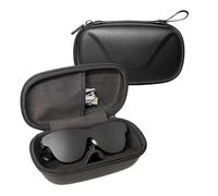 Étui de transport pour lunettes AR, convient pour RayNeo pour XREAL pour INMO pour Xiaomi, sac portable antichoc avec séparateur amovible, étui de rangement de protection rigide en EVA, Noir , Étui de