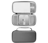 Étui de transport pour Mac Mini M4 Pro/M4 2024, sac de rangement de voyage portable à coque rigide pour ordinateur de bureau, clavier, souris, organiseur de câbles (gris)