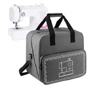 Étui de transport pour machine à coudre - Poussière de machine à coudre | Organiseur de machine à coudre de protection avec boucle et poches, rangement de couture pour machines standard Brother