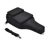 Étui de transport pour manette de guitare sans fil PDP R-iffmaster, plusieurs poches, compartiment intérieur et bandoulière réglable, peut contenir un ordinateur de 14", Noir , Enveloppe de leurre