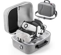 Étui de transport pour Meta Quest 3, sac de voyage à coque rigide avec sangle de tête de batterie Oculus Quest 3/BOBOVR S3 Pro et autres accessoires Black