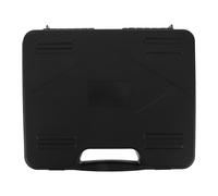 Étui de Transport pour Microphone, Boîte Rigide Plastique Noire | Mousse Intérieure, Format 15,4x12x3,5 Pouces, pour Streaming Intérieur et Extérieur, Portable