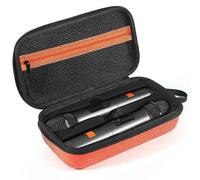 Étui de transport pour microphone, modèle à piles, EVA, organiseur pour système de microphone sans fil JBL à deux microphones