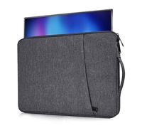 Étui de transport pour moniteur portable 17,3", compatible avec moniteur portable ASUS UPERFECT ViewSonic, gris sidéral