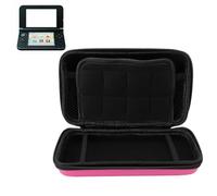 Étui de Transport pour New 3DS XL, Super NES Edition, New 2DS XL, New 3DS LL, pour 3DS XL, pour 3DS LL, Coque de Protections Rigide, étui de Voyage avec 8 Emplacements de Jeu, PU