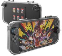 Étui de Transport pour Nintendo Switch 2,Housse de Protection Portable avec 6 emplacements pour Cartes de Jeu,matériau PC Durable,Fermeture à Pression Ultra-Fine,Coque Rigide de Voyage pour