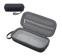 Étui de transport pour pompe à air Xiaomi, sac de rangement rigide en EVA pour pompe Xiaomi 1S, étui de voyage rigide avec poche en maille pour d'autres accessoires pour compresseur d'air (noir)