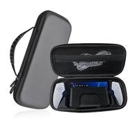 Étui de transport pour portail Playstation, sac de rangement portable, coque de protection rigide pour PS Portal Gaming portable résistant aux chutes EVA sac à main (cuir synthétique)