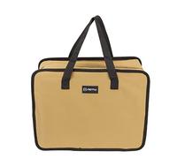 Étui de transport pour réchaud de camping, sac de batterie de cuisine de camping portable, sac de rangement en tissu Oxford 600D avec sangles de fixation épaisses, grande capacité