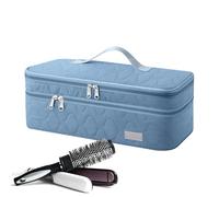 Étui de transport pour sèche-cheveux - Résistance à la chaleur, organiseur de sèche-cheveux, sac de rangement pour fer à friser, porte-outils de coiffure portable | Coffret cadeau de voyage pour