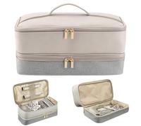 Étui de transport pour Shark FlexStyle, étui de rangement double couche pour accessoires de sèche-cheveux Dyson Airwrap, sac de rangement étanche en cuir PU pour accessoires et outils