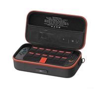 Étui de transport pour Switch 2 avec chargement sans fil, étui de rangement de chargement sans fil, coque rigide EVA à charge rapide de 30 W, organisateur de voyage