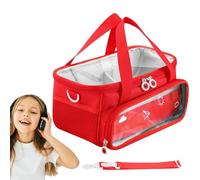Étui De Transport pour Toniebox, Sac De Rangement pour Kit De Démarrage Toniebox Sac De Transport De Rangement pour Lecteur Audio Toniebox Étui De Transport,25,4x15,24x14,99Cm
